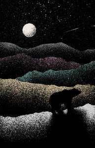 urso errante, 2019 (digital) de Florent Bodart