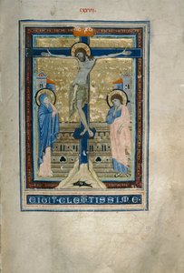 Crucifixo (Cod. Conventi Soppressi, ms. 233, c. 151) de Florentine School