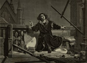 Nicolau Copérnico Depois de Jan Matejko, 1874. de Florian Stanislaw Cynk