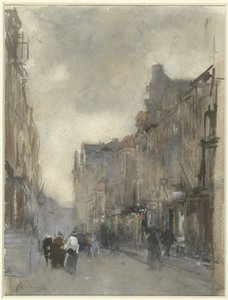 Vista da rua em Haia de Floris Arntzenius (signed by artist)