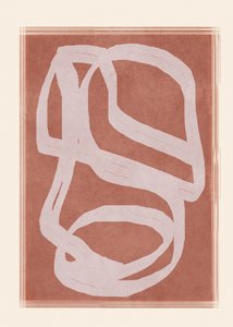 Fluxo abstrato e terroso de Flow Line