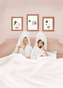 Uma manhã de mimos entre amigas de Flow Line
