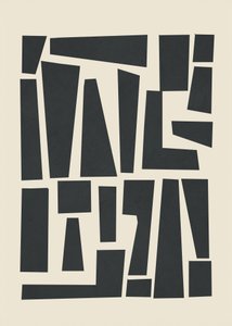 Formas abstratas modernas de Flow Line