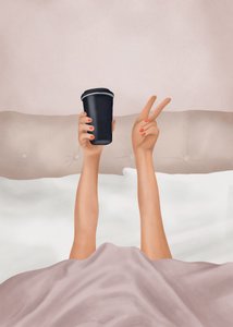 Café da Manhã em Paz de Flow Line