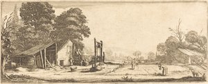 O Jardim de Follower of Jacques Callot
