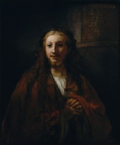 Cristo com uma equipe. de Follower of Rembrandt