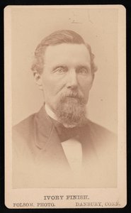Retrato de B.B. Kellogg, antes de 1876. de Folsom Photo