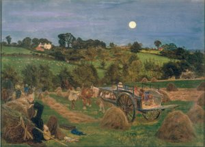 O campo de feno de Ford Madox Brown