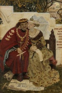 Lua de Mel do Rei René de Ford Madox Brown