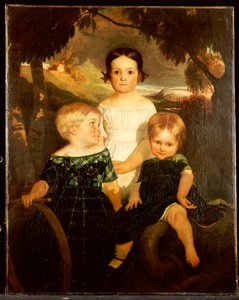 As crianças de Bromley, 1843 de Ford Madox Brown