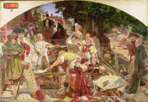 Trabalho, 1863 de Ford Madox Brown