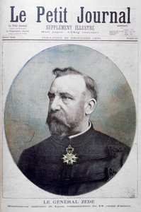 General Zede, governador militar de Lyon, França, 1895 de Fortuné Méaulle