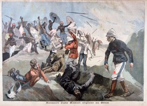 O massacre de uma missão inglesa no Benin, 1897