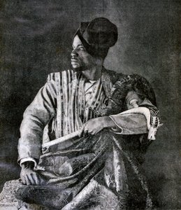 O principal enviado de Daomé para o rei Behanzin em Paris, 1893