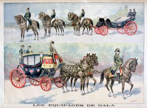 Tipos de treinadores de gala, 1896 de Fortuné Méaulle