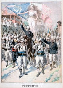 Vitória !!, intervenção francesa em Madagascar, 1895 de Fortuné Méaulle