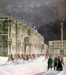 Palácio de inverno, São Petersburgo, Rússia, 1891