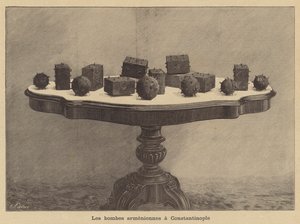 Bombas armênias em Constantinopla de Fortune Louis Meaulle