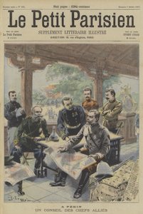 The Boxer Rebellion: uma reunião de comandantes aliados em Pequim