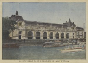 A nova Gare dOrleans no Quai dorsay, Paris de Fortune Louis Meaulle