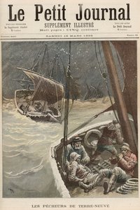 Pescadores da Terra Nova, de &39;Le Petit Journal&39;, 19 de março de 1892