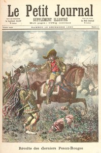 Revolta do Último dos Redskins, de &39;Le Petit Journal&39;, 13 de dezembro de 1890