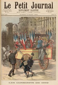 The Conscripts of 1892, de &39;Le Petit Journal&39;, 5 de março de 1892