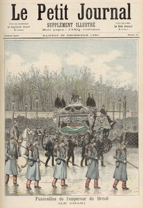 O Funeral do Imperador do Brasil: O Transporte, de &39;Le Petit Journal&39;, 26 de dezembro de 1891