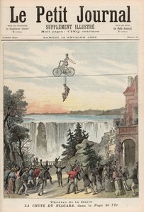 Teatro de la Gaite Performers at Niagara Falls, de &39;Le Petit Journal&39;, 13 de fevereiro de 1892