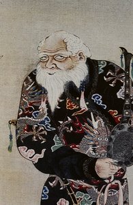 Os grandes líderes dos Ainu do século XVIII: Itokoi e Shinichi de Akkeshi, Chosama de Uraashibetsu e Shonko de Noshappu, nomeadamente, ilustração