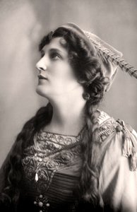 Evelyn Millard 1869-1941, atriz inglesa, início do século XX.