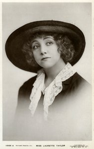Laurette Taylor, atriz americana, c1905-c1919. de Foulsham and Banfield