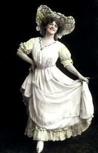 Marie Studholme 1875-1930, atriz inglesa, início do século XX.