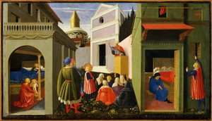 Itália, Roma, Histórias de São Nicolau de Fra (c.1387 1455) Angelico