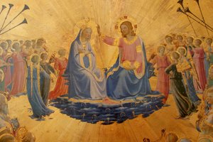 Italiano: Coroação da Virgem Coroação da Virgem de Fra Angelico