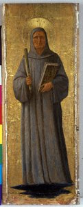 São Bernardo de Clairvaux, c.1435-40 (têmpera sobre madeira de choupo)