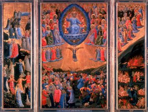 O Último Julgamento, c1420-1455 de Fra Angelico