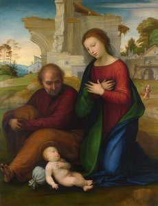 A Adoração do Menino Jesus. Antes de 1511
