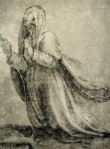 Estudo sobre Santa Catarina de Siena de Fra Bartolomeo