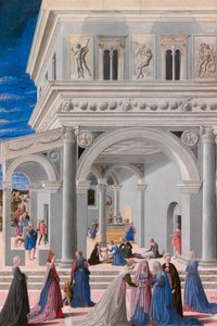 O nascimento da Virgem, 1467.