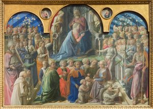 Coroação da Virgem de Fra Filippo Lippi