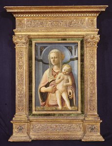 Madonna e Criança, c.1435 (tempera no painel) de Fra Filippo Lippi