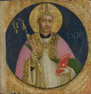 Painel de São Romulus do Retábulo de Fiesole San Domenico, c. 1423-1424 de Fra Giovanni Angelico da Fiesole