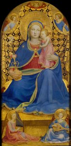 A Virgem da Humildade de Fra Giovanni Angelico da Fiesole