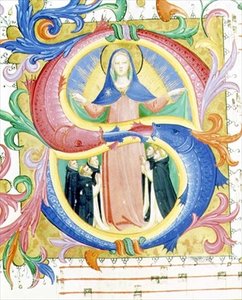 Missal 558 f.156v Historiated 