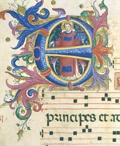 Missal 558 f.156v Historiated 