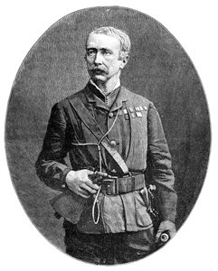 Grandada Joseph Wolseley, 1º visconde Wolseley, soldado britânico nascido na Irlanda, 1900.
