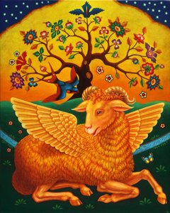 The Ram with the Golden Fleece, 2011 (óleos e têmpera no painel)