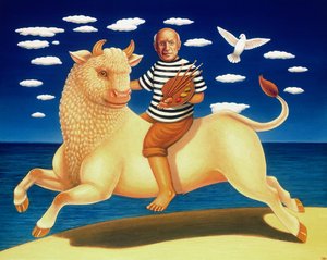 Yo Picasso, 2003 (óleo e têmpera no painel)