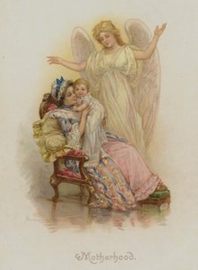 Maternidade (chromolitho) de Frances Brundage